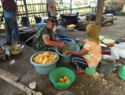 Koramil 0827/03 Manding Anjangsana Bersama Warga