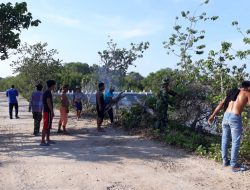 Jaga Ekosistem Laut, Komunitas Pemuda Gayam Aksi Bersih Sampah Plastik