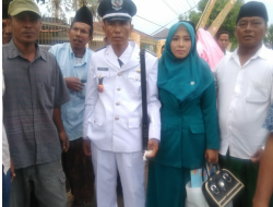 Kades Sentol Laok Dilantik, Komitmen Tingkatkan SDM