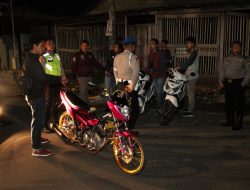 Polres Bangkalan Amankan 22 Sepeda Motor Balap Liar