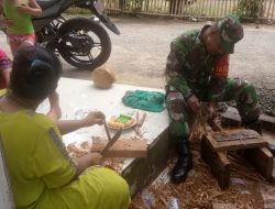 Babinsa Masalembu Adakan Komunikasi Sosial Dengan Warga Masalima