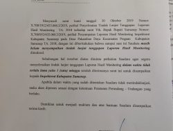 Kades Pakamban Daya, Abaikan Surat Teguran Inspektorat Sumenep
