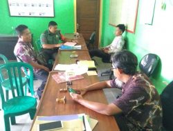 Babinsa Kota Bersama Komponen Masyarakat