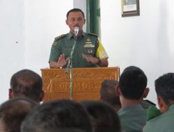 Tim Wasef Korem 084/BJ Kunjungi Pelaksanaan Latnister Kodim 0827/Sumenep