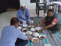 Babinsa Koramil 0827/17 Dungkek Lakukan Kesinambungan Komsos