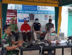 Batituud Koramil 0827/17 Dungkek Mendatangi Posko Periksaan Covid-19