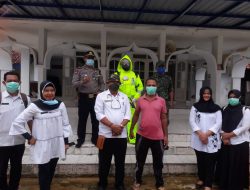 Kades Beringin dan Forpimka Dasuk, Pencegahan Covid-19 di Beberapa Titik