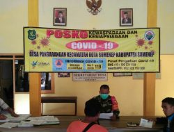 Babinsa Koramil 0827/01 Kota Giat Kewaspadaan Bersama Warga