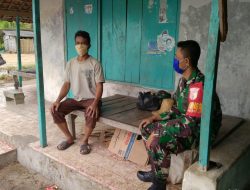 Babinsa Koramil 0827/23 Giligenting Jalin Keakraban Dengan Warga Binaan
