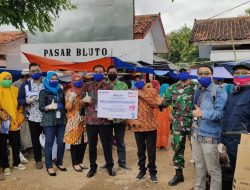 Ditengah Covid-19, Babinsa Koramil 0827/04 Bluto Sosialisasi Pecegahan