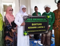 Kepedulian Bacawabup Nyai Hj Dewi Khalifah Kepada NU