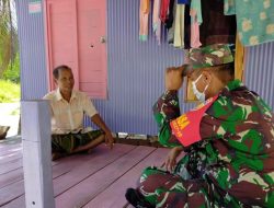 Cegah Covid-19, Koramil 0827/19 Sapeken Komsos Bersama Warga Binaannya