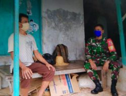 Babinsa Koramil 0827/23 Giligenting, Komsos Dengan Warga