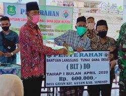 Desa Gayam Salurkan BLT DD Tahap 1, Daftar Penerima Dipajang di Setiap Dusun