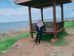 Keindahan Wisata Pantai Tanaros Sumenep, Saat Panorama Matahari Terbenam