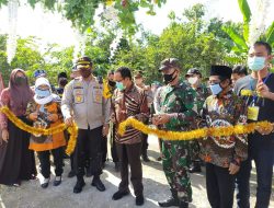 Kapolres Pamekasan Launching Kampung Tangguh Cegah Penyebara Covid-19 di Tiga Desa