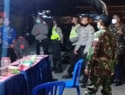 Babinsa Koramil 0827/02 Kalianget, Giat Pengamanan Posko Pelindo lll Pelabuhan