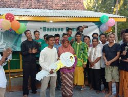 Pemuda Kalisangka, Bantu Rumah Kayu Jumriati Tidak Layak Huni