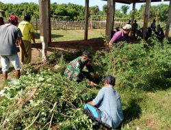 Babinsa Koramil 0827/20 Sapudi Giat Komsos Kesinambungan