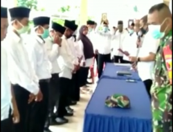 Pelantikan BPD Desa Essang di Soal