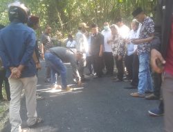 Sidak Proyek Jalan Hotmix di Kecamatan Pragaan, Komisi III Menduga Ada Korupsi