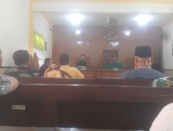 Sidang Dugaan Kasus Pengancaman, Kades Longos Upaya “Islah” ke Pelapor
