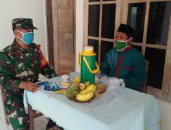 Babinsa Koramil 0827/06 Saronggi Giat Silaturrahim ke Warga Binaannya