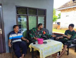 Dalam Rangka Binter, Babinsa Koramil 0827/04 Bluto Giat Komsos