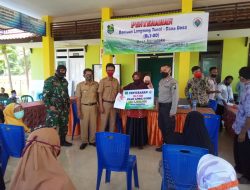 Penyaluran BLT-DD di Desa Aengdake, Disambut Warga Dengan ke Gembiraan