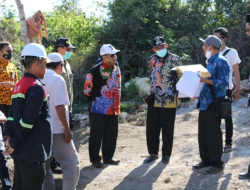 Wabup Sumenep Tinjau Proyek PATM di Desa Lebeng Barat