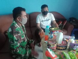 Babinsa Koramil Sapeken Imbau Masyarkat, Hari 17 Agustus Pasang Bendera Merah Putih