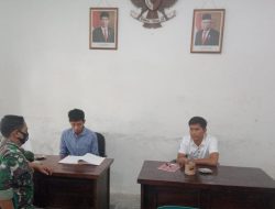 Giat Komsos Babinsa Bluto Melihat Kondisi Masyarakat