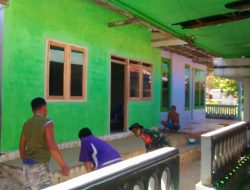 Babinsa Koramil 0827 Pragaan Giat Rehap RTLH