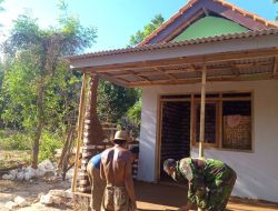 Program RTLH Kodam V/Barawijaya , di Kodim 0827 Sumenep 90 Persen Proses Pekerjaan