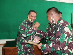 Damdim 0827 Sumenep Pimpin Pelepasan Berakhirnya Jabatan Dua Danramil