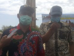 Peletakan Batu Pertama Pembangunan Pasar Kangayan