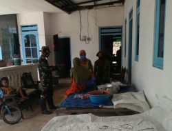 Babinsa Gapura Konsos Dengan Warga Binaan