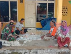 Babinsa Koramil 05 Lenteng, Anjangsana ke Rumah Warga