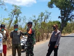 Babinsa dan Bhabinkamtibmas Sapudi Kompak Edukasi Masyarakat