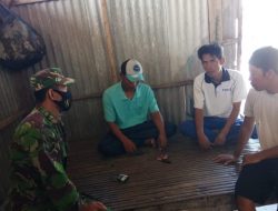 Babinsa Sapeken Komsos Mematuhi Protokol Kesehatan