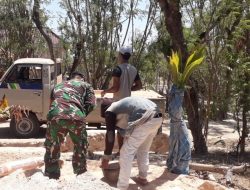 Babinsa Koramil 0827/20 Sapudi, Karya Bhakti Bersama Warga