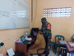 Babinsa Sapudi Kegiatan Update Data Teritorial