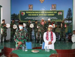 Kodim 0827 Sumenep, Gelar Maulid Nabi bersama Ustadz Fadhori