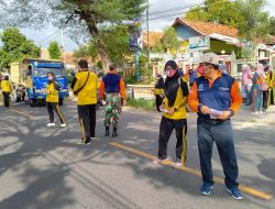 Anggota Koramil Pragaan,  Giat Patroli Penegakan Disiplin Protokol Kesehatan