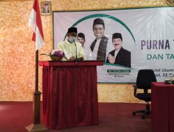 Santai dan Lugas, Achmad Fauzi Penyampaian Visi Misi di Depan Relawan Ra mamak