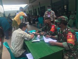 Menyambut Hari Juang TNI AD, Kodim 0827 Melaksanakan Giat Bhakti Donor Darah