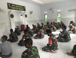 Dandim 0827 Sumenep, Bermunajat Doa Bersama Segenap Prajurit