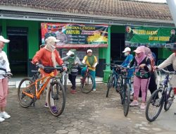Ketua Persit KCK Cabang XLVI Kodim 0827, Giat Gowes Bareng