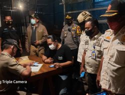 Penegak Perda, Tindak Tiga Cafe Tak Berijin dan Melanggar Peraturan Covid-19