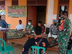 Babinsa Bantang-Batang Menghadiri Pelantikan Perangkat Desa Legung Barat